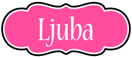 Ljuba invitation logo