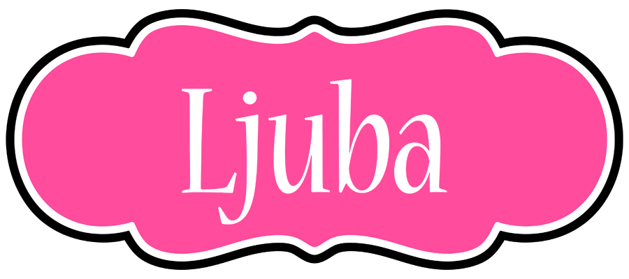 Ljuba invitation logo