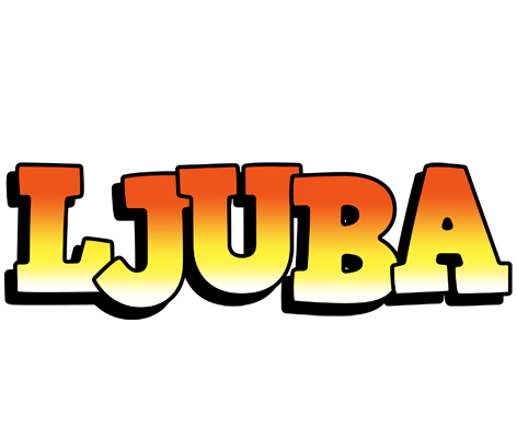 Ljuba sunset logo