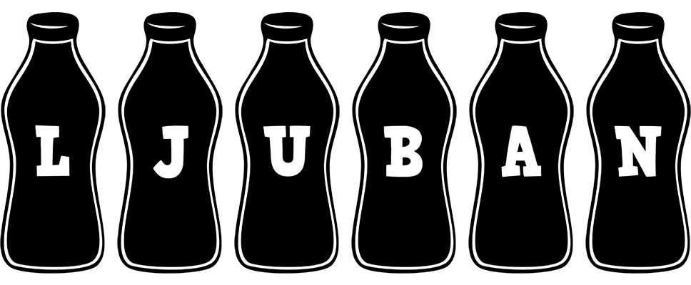 Ljuban bottle logo