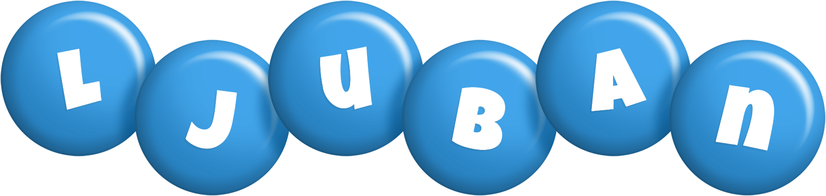 Ljuban candy-blue logo