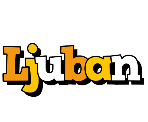 Ljuban cartoon logo