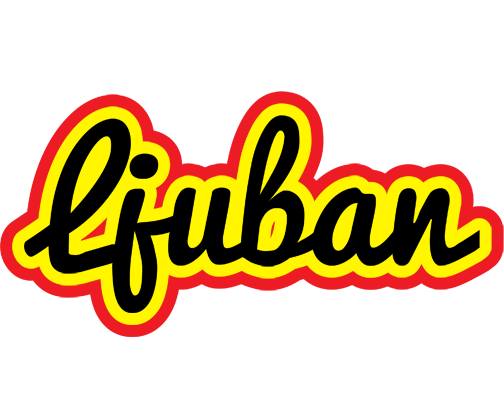 Ljuban flaming logo