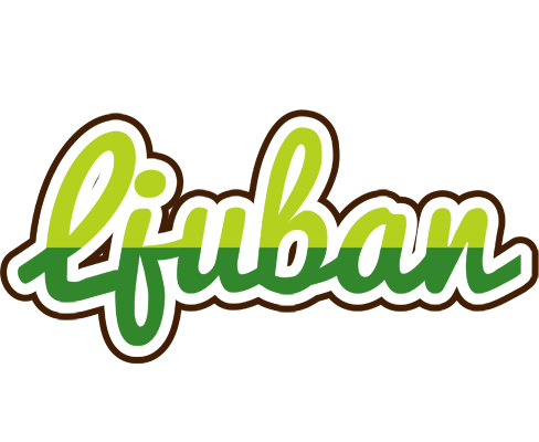Ljuban golfing logo