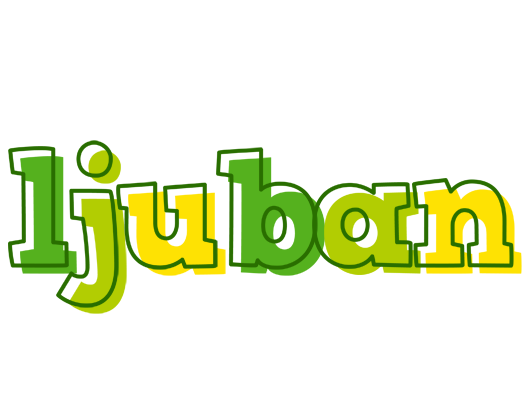 Ljuban juice logo