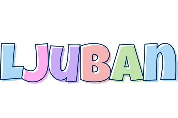 Ljuban pastel logo