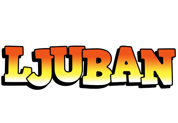 Ljuban sunset logo