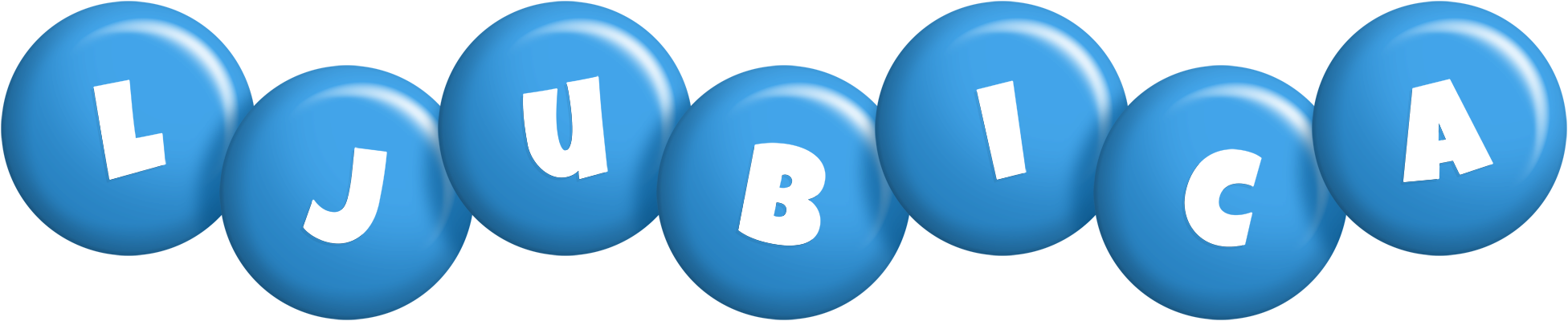 Ljubica candy-blue logo
