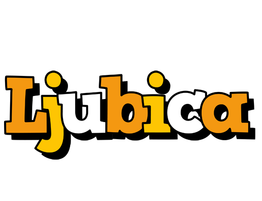 Ljubica cartoon logo