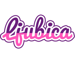 Ljubica cheerful logo