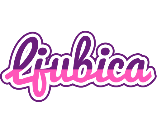 Ljubica cheerful logo