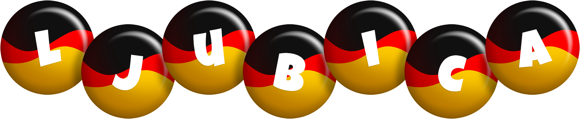 Ljubica german logo