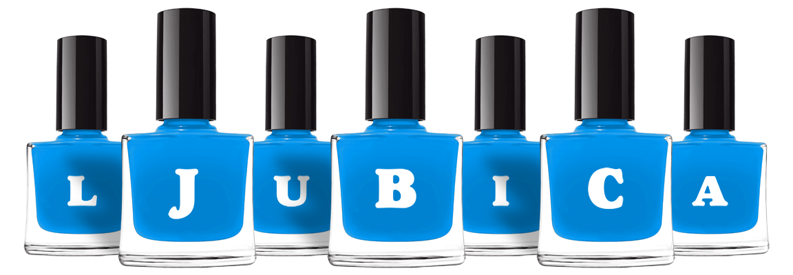 Ljubica glossy logo