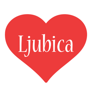 Ljubica love logo