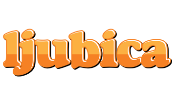 Ljubica orange logo