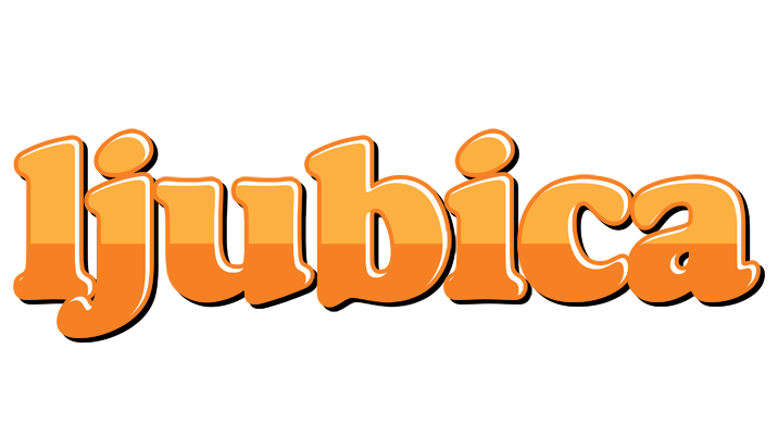 Ljubica orange logo