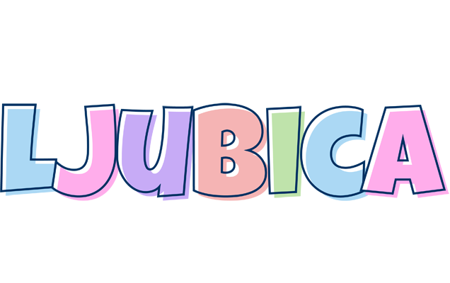 Ljubica pastel logo