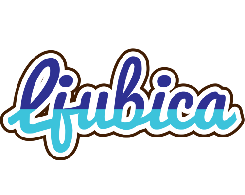 Ljubica raining logo