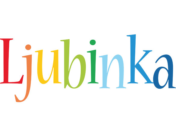 Ljubinka birthday logo