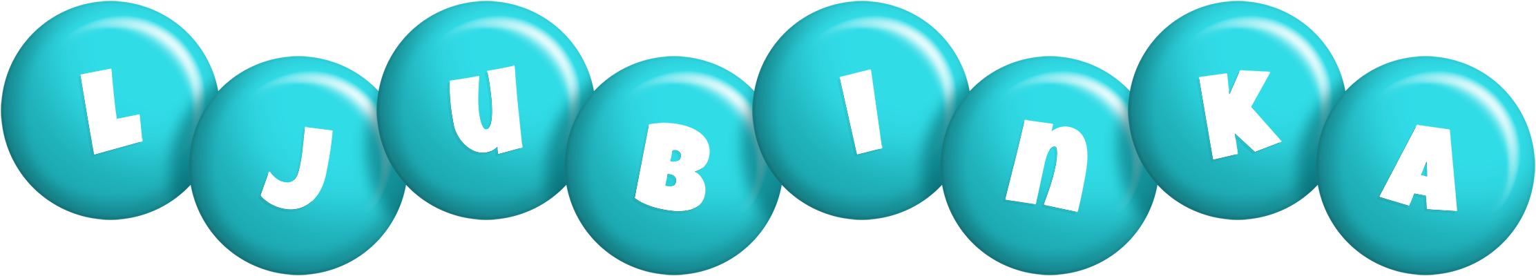 Ljubinka candy-azur logo