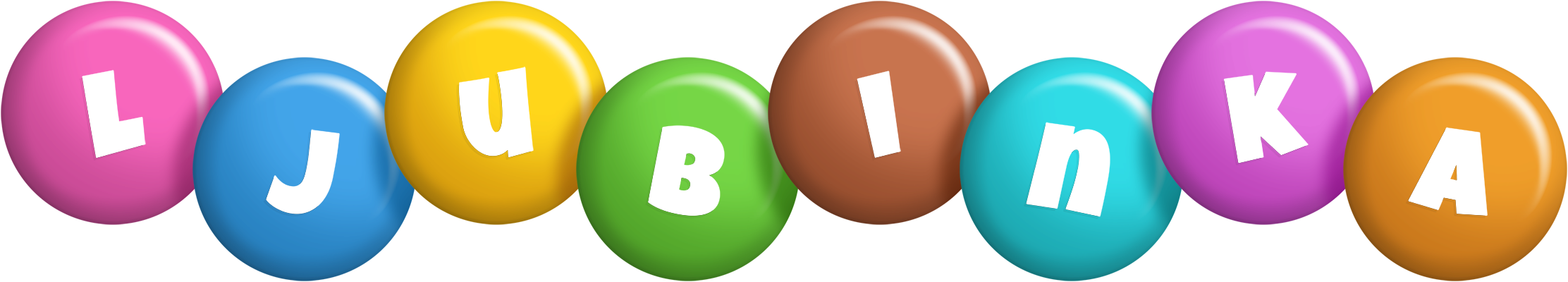Ljubinka candy logo