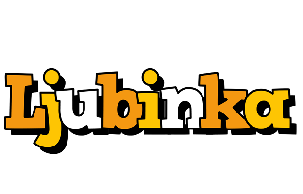 Ljubinka cartoon logo