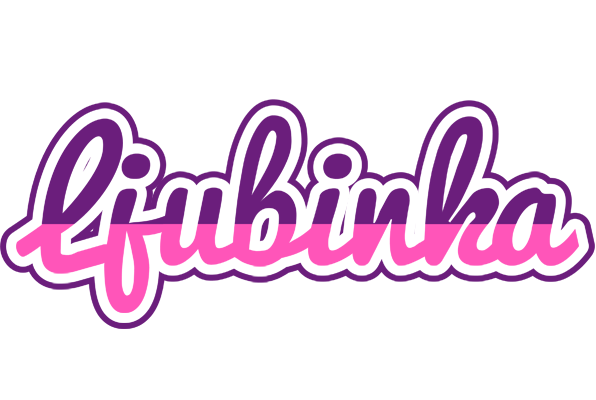 Ljubinka cheerful logo