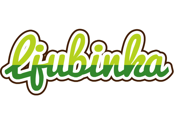 Ljubinka golfing logo