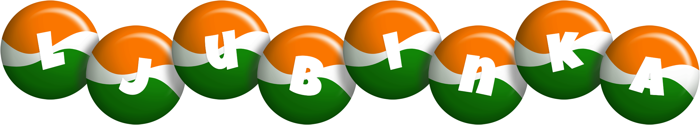 Ljubinka india logo