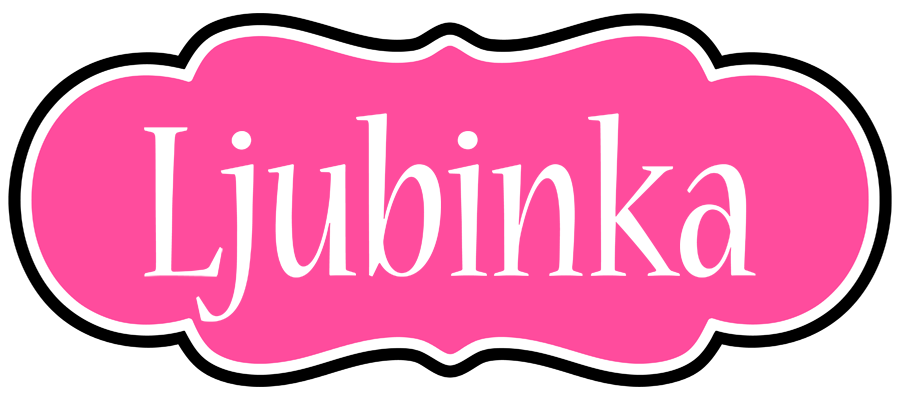 Ljubinka invitation logo