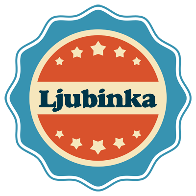 Ljubinka labels logo