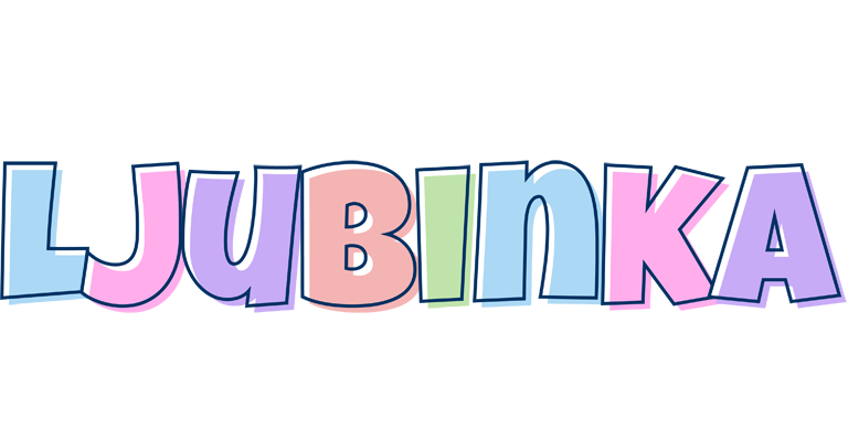 Ljubinka pastel logo