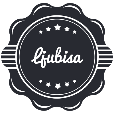 Ljubisa badge logo