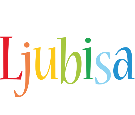 Ljubisa birthday logo
