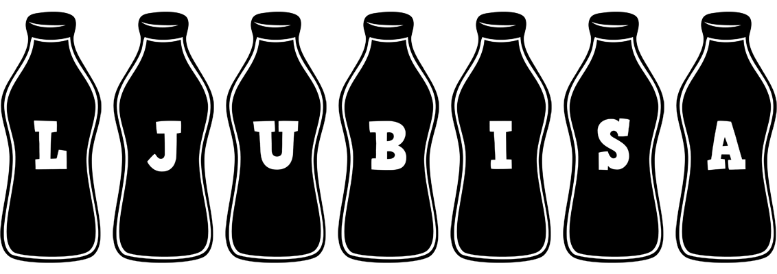 Ljubisa bottle logo