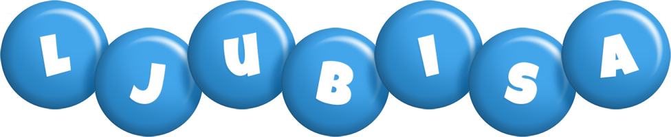 Ljubisa candy-blue logo