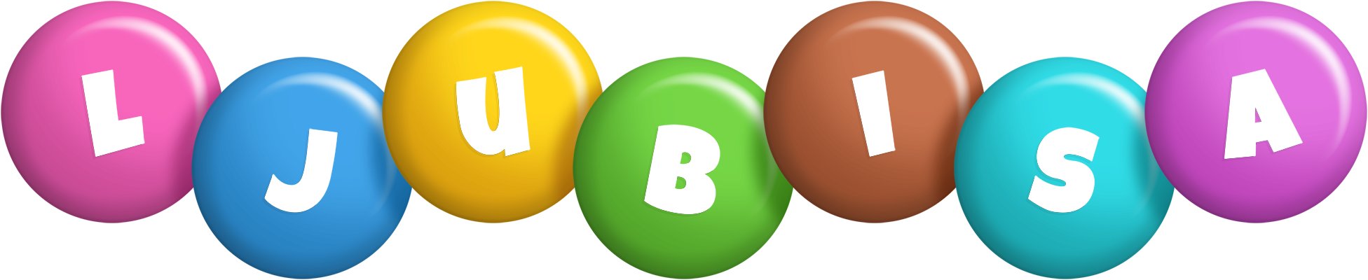 Ljubisa candy logo