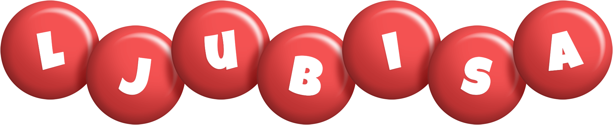 Ljubisa candy-red logo