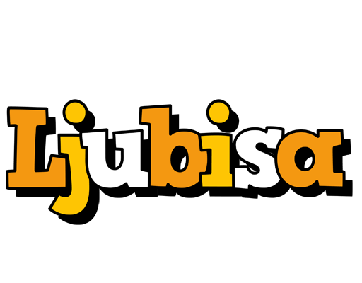 Ljubisa cartoon logo