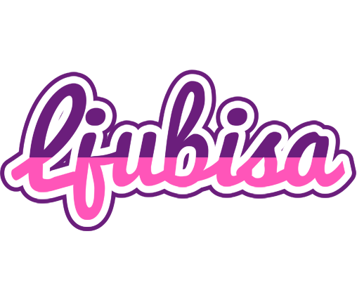 Ljubisa cheerful logo