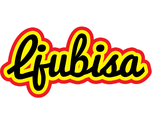 Ljubisa flaming logo