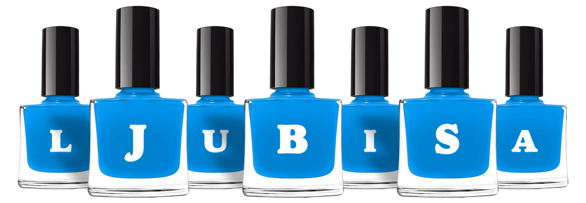 Ljubisa glossy logo