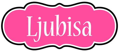 Ljubisa invitation logo