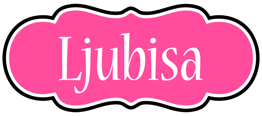 Ljubisa invitation logo