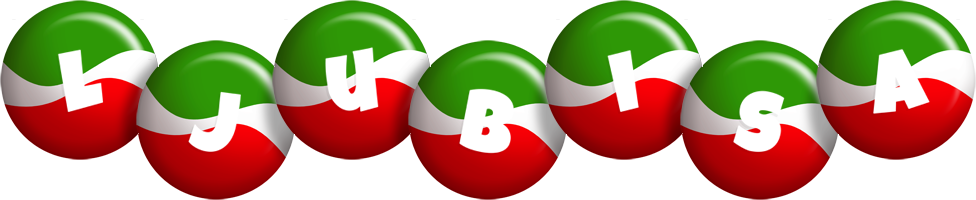 Ljubisa italy logo