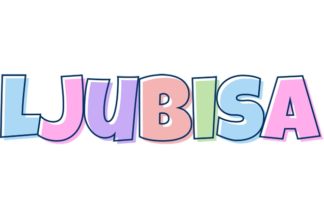 Ljubisa pastel logo