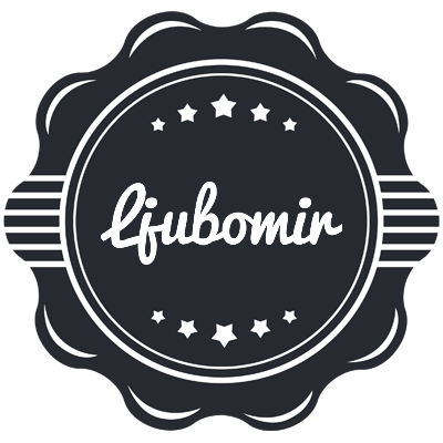 Ljubomir badge logo