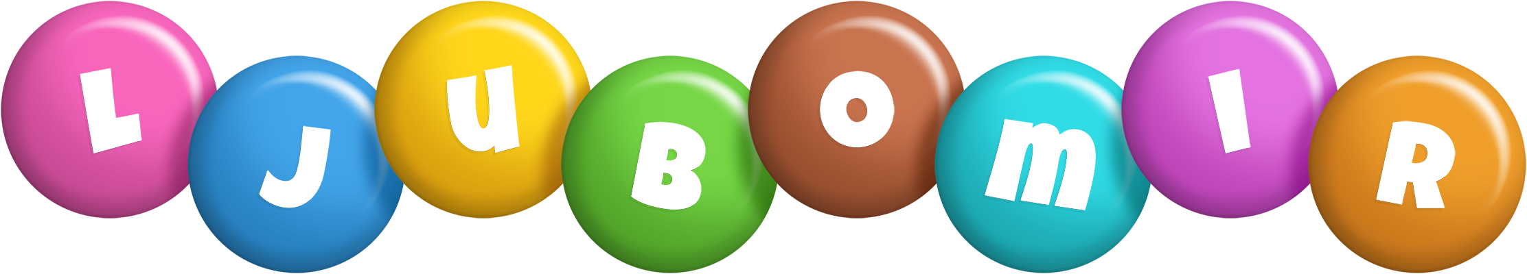 Ljubomir candy logo