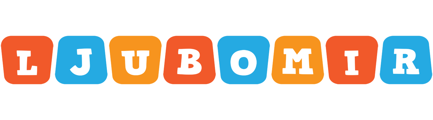 Ljubomir comics logo