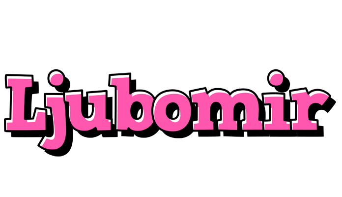 Ljubomir girlish logo